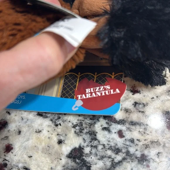 *NEW* BARK HOME ALONE BUZZ’S TARANTULA SPIDER DOG TOY XS-M - Picture 3 of 4